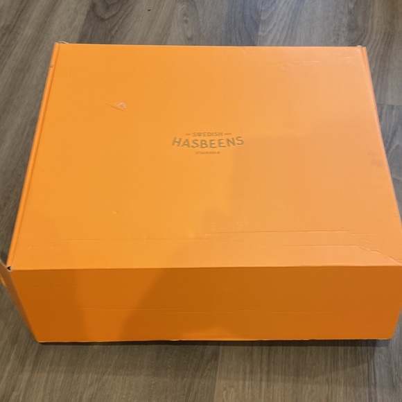 Swedish Hasbeens Black Platform Boots - Picture 5 of 10